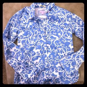 Lily Pulitzer button up